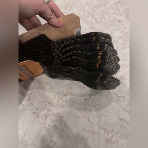 NWT Carhartt Men’s large - Black and Gray Classic Force Mid weight Low Cut Socks - Picture 3 of 11